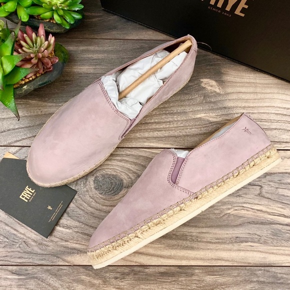 NIB Frye Isbel Espadrille Flats Loafers Lilac - Picture 7 of 14